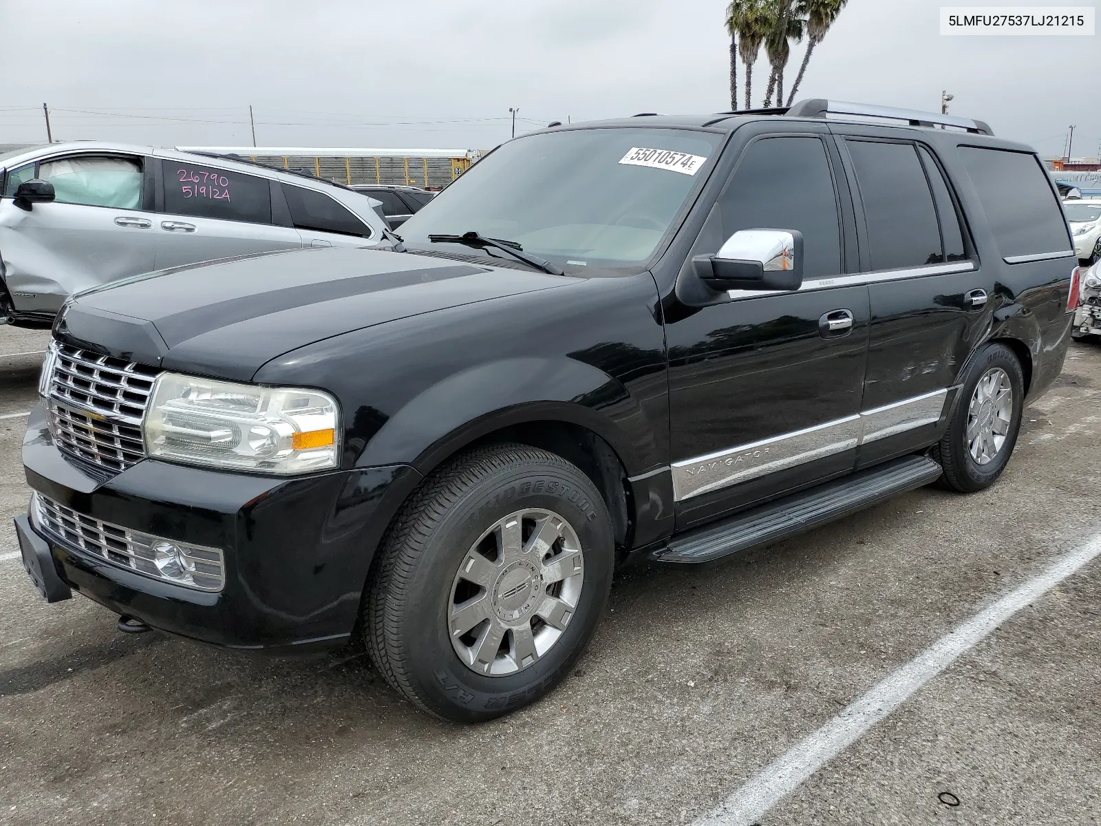 2007 Lincoln Navigator VIN: 5LMFU27537LJ21215 Lot: 55010574