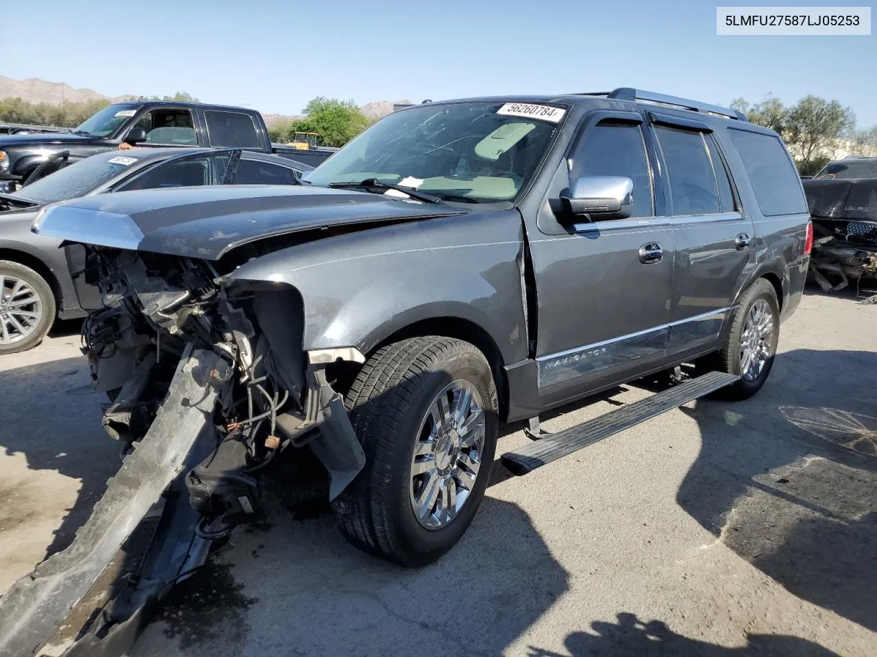 2007 Lincoln Navigator VIN: 5LMFU27587LJ05253 Lot: 56260784