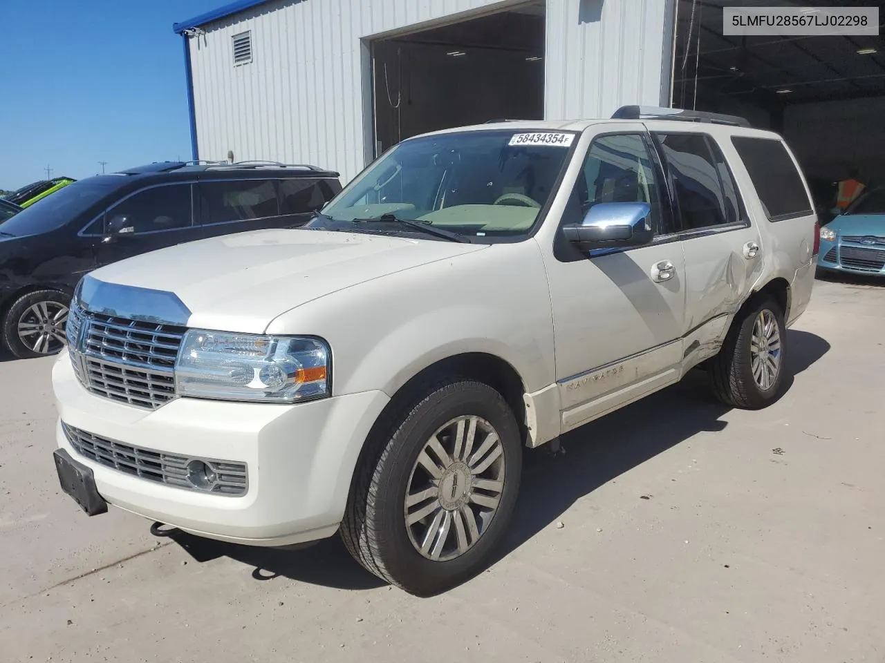 2007 Lincoln Navigator VIN: 5LMFU28567LJ02298 Lot: 58434354