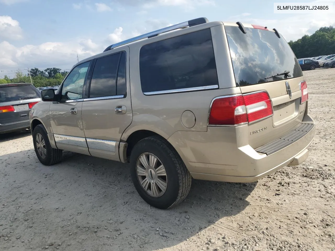 2007 Lincoln Navigator VIN: 5LMFU28587LJ24805 Lot: 61320584