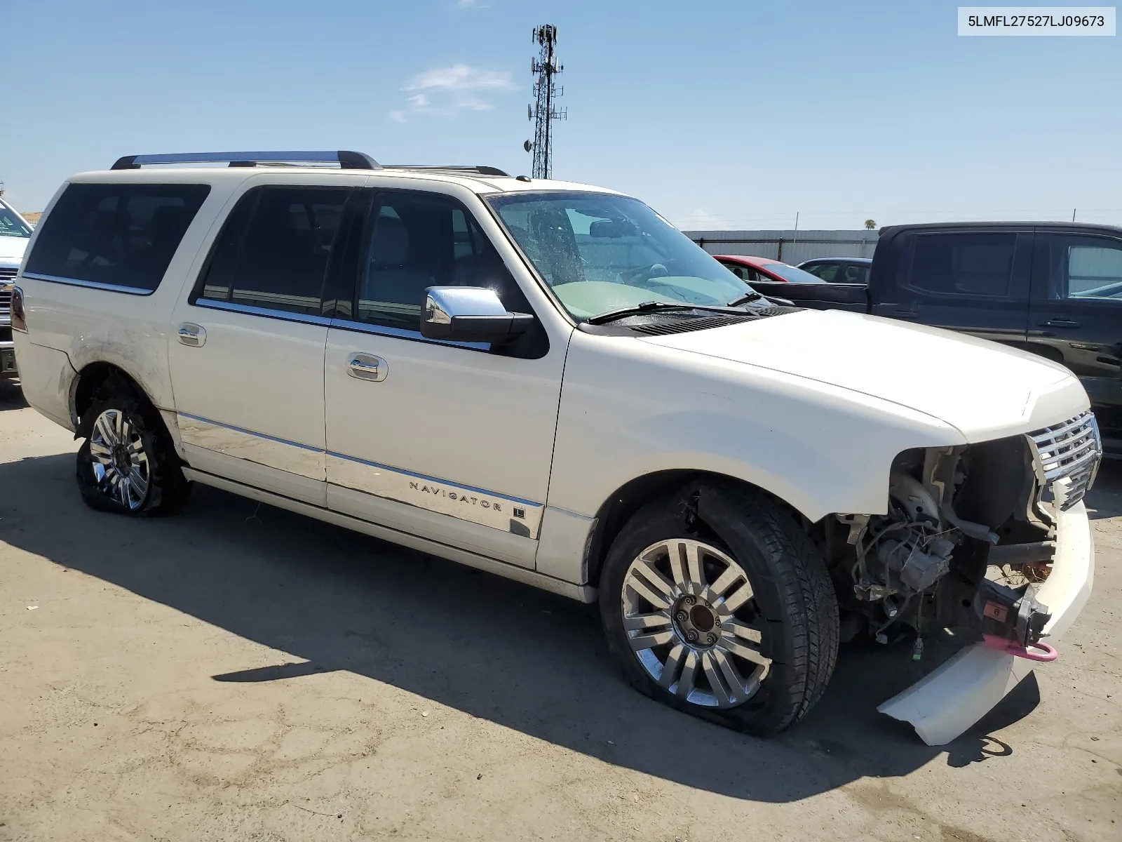 2007 Lincoln Navigator L VIN: 5LMFL27527LJ09673 Lot: 64704694