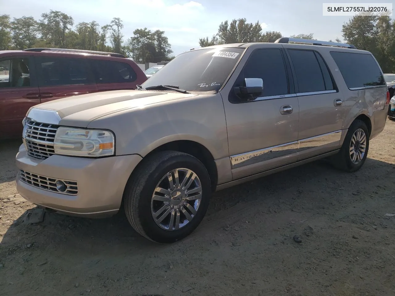 2007 Lincoln Navigator L VIN: 5LMFL27557LJ22076 Lot: 71404354