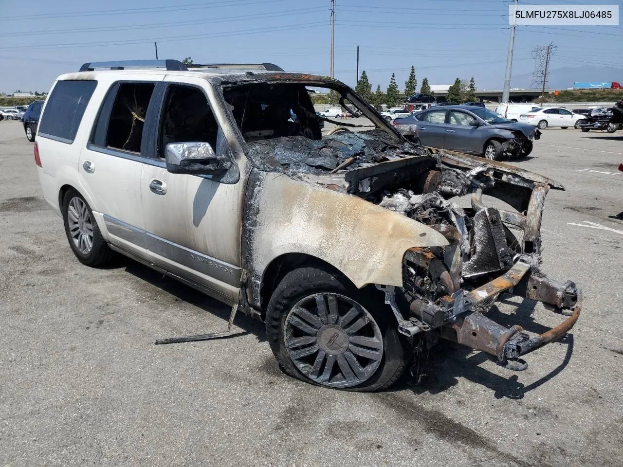 2008 Lincoln Navigator VIN: 5LMFU275X8LJ06485 Lot: 51961254