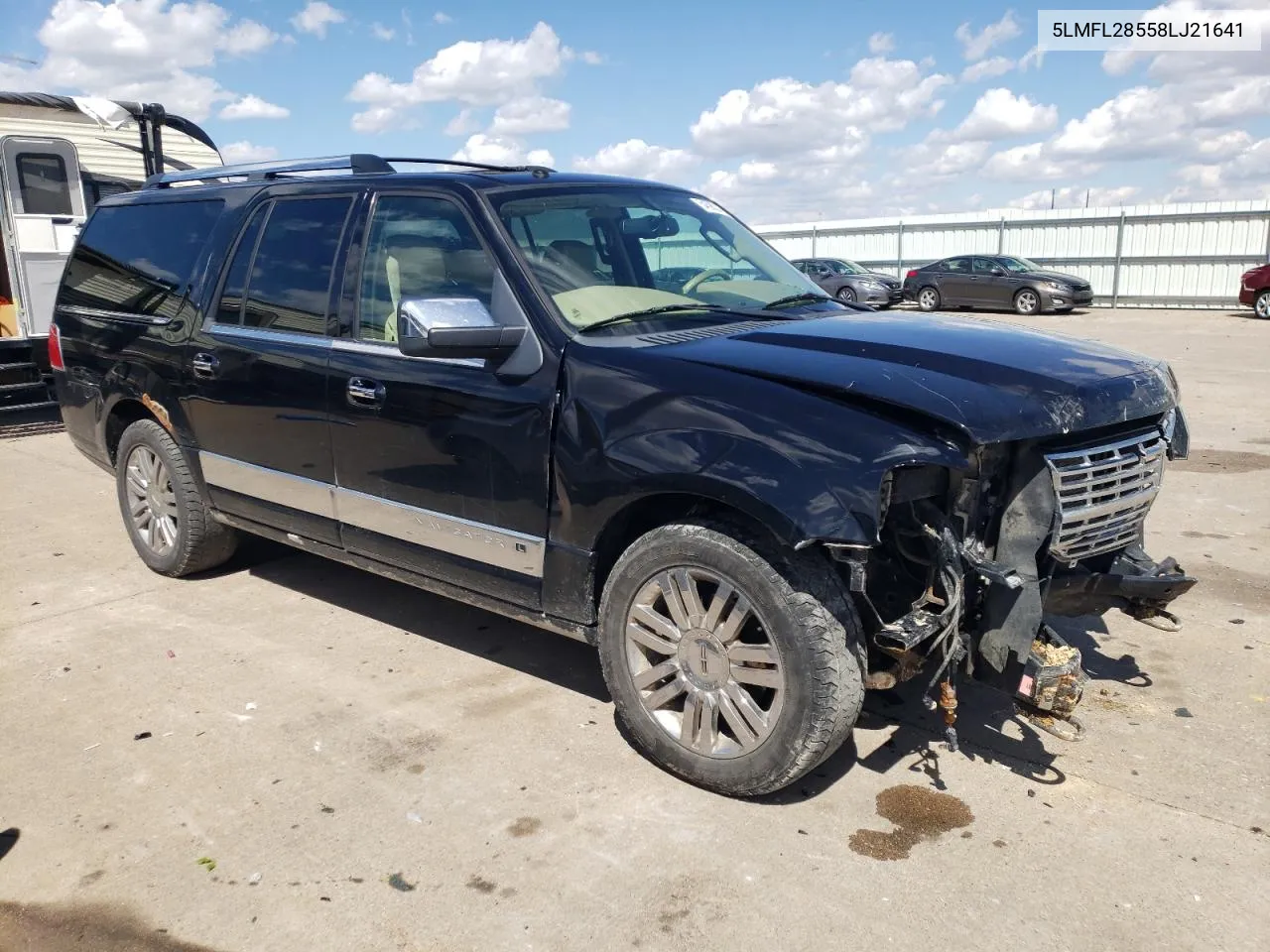 5LMFL28558LJ21641 2008 Lincoln Navigator L