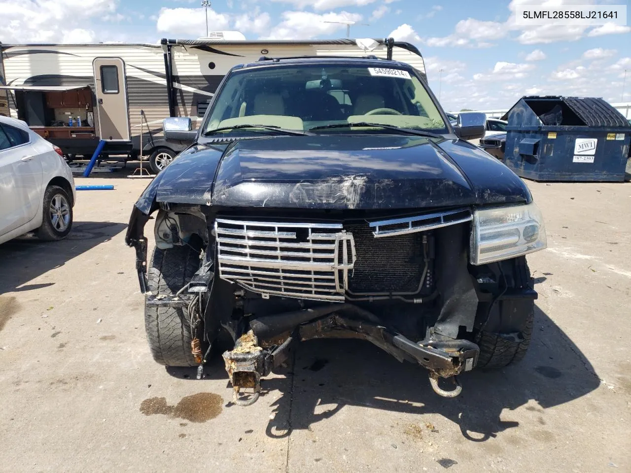 2008 Lincoln Navigator L VIN: 5LMFL28558LJ21641 Lot: 54590214