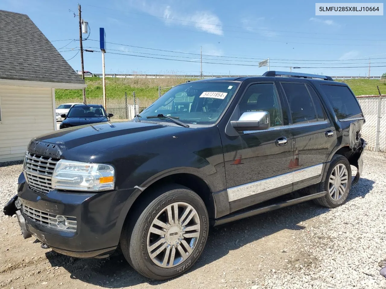 2008 Lincoln Navigator VIN: 5LMFU285X8LJ10664 Lot: 54731854