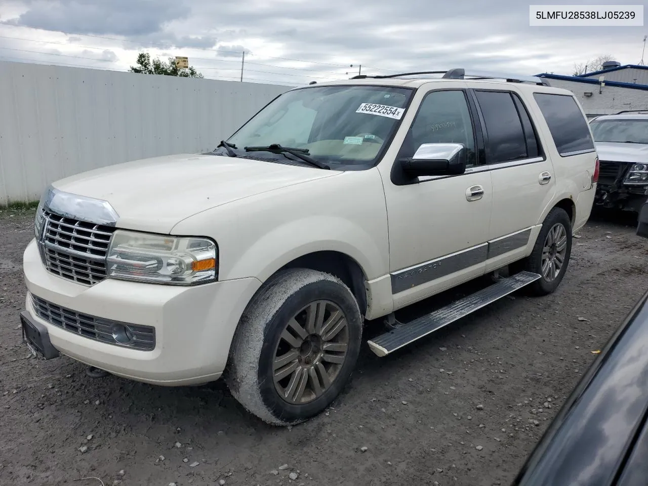 2008 Lincoln Navigator VIN: 5LMFU28538LJ05239 Lot: 55222554