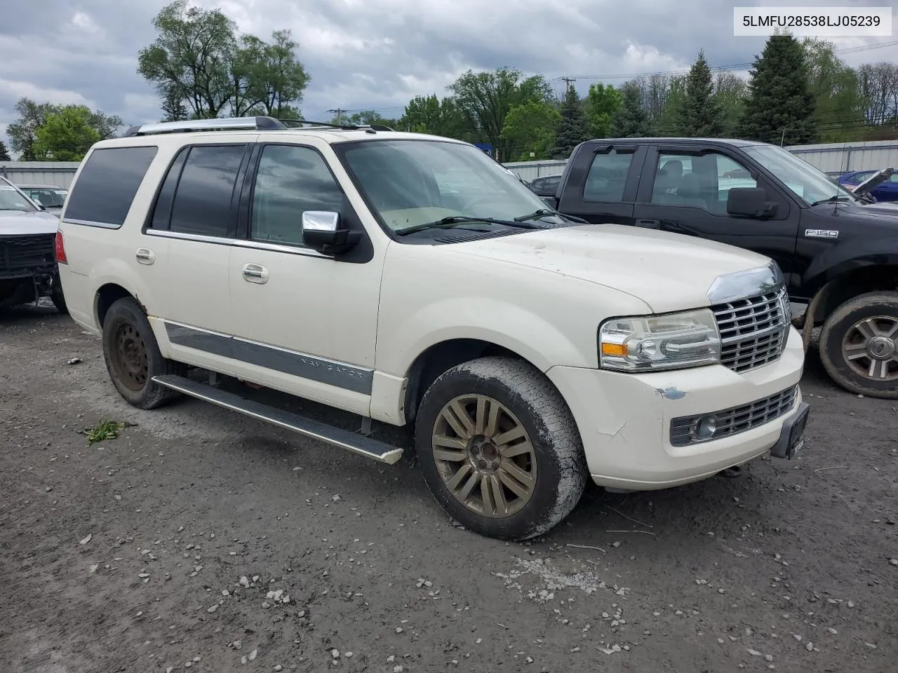 2008 Lincoln Navigator VIN: 5LMFU28538LJ05239 Lot: 55222554