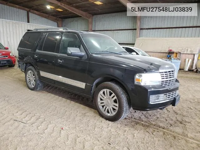 2008 Lincoln Navigator VIN: 5LMFU27548LJ03839 Lot: 55830674