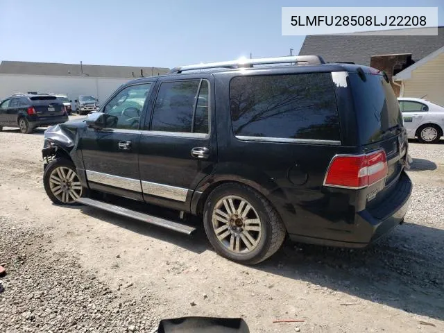 5LMFU28508LJ22208 2008 Lincoln Navigator