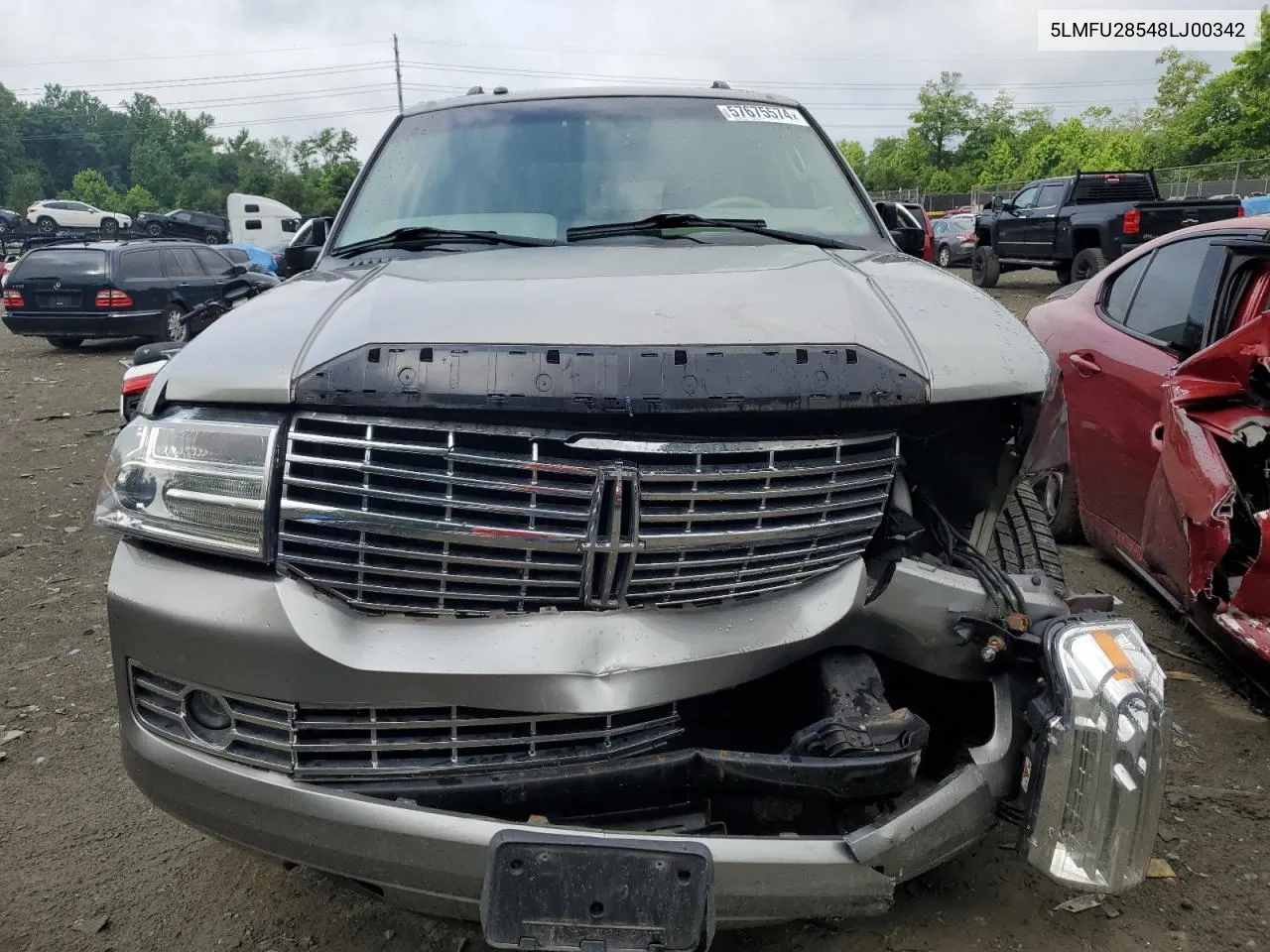 5LMFU28548LJ00342 2008 Lincoln Navigator