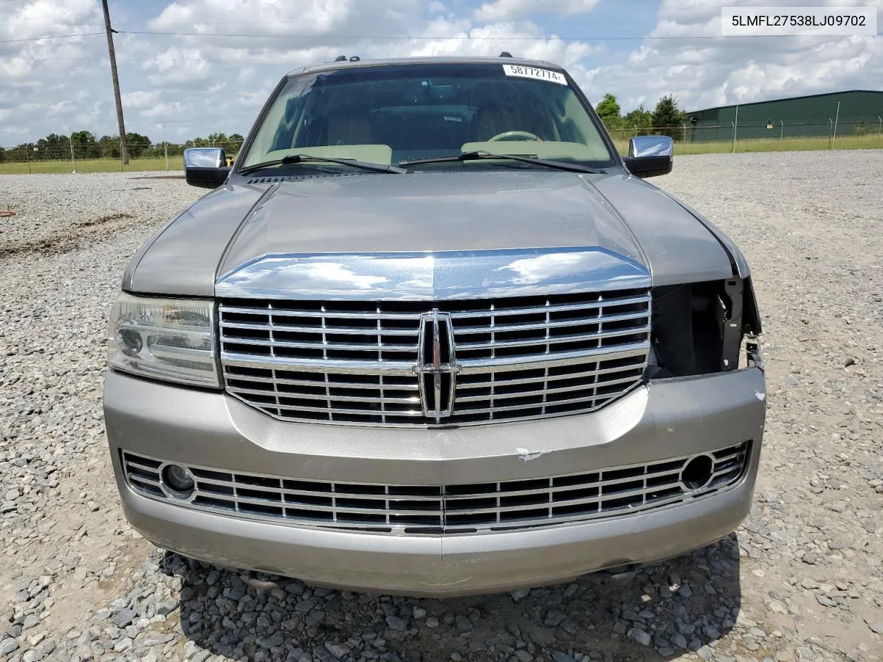 2008 Lincoln Navigator L VIN: 5LMFL27538LJ09702 Lot: 58772774