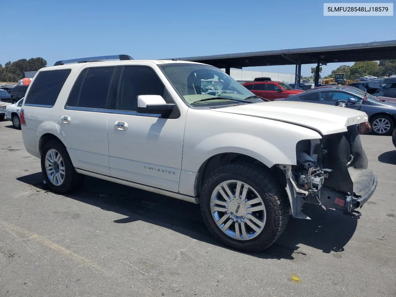 2008 Lincoln Navigator VIN: 5LMFU28548LJ18579 Lot: 58872044