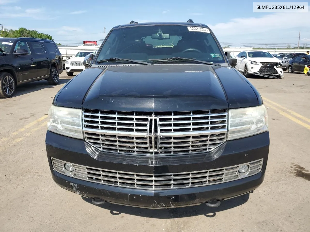 2008 Lincoln Navigator VIN: 5LMFU285X8LJ12964 Lot: 59575054