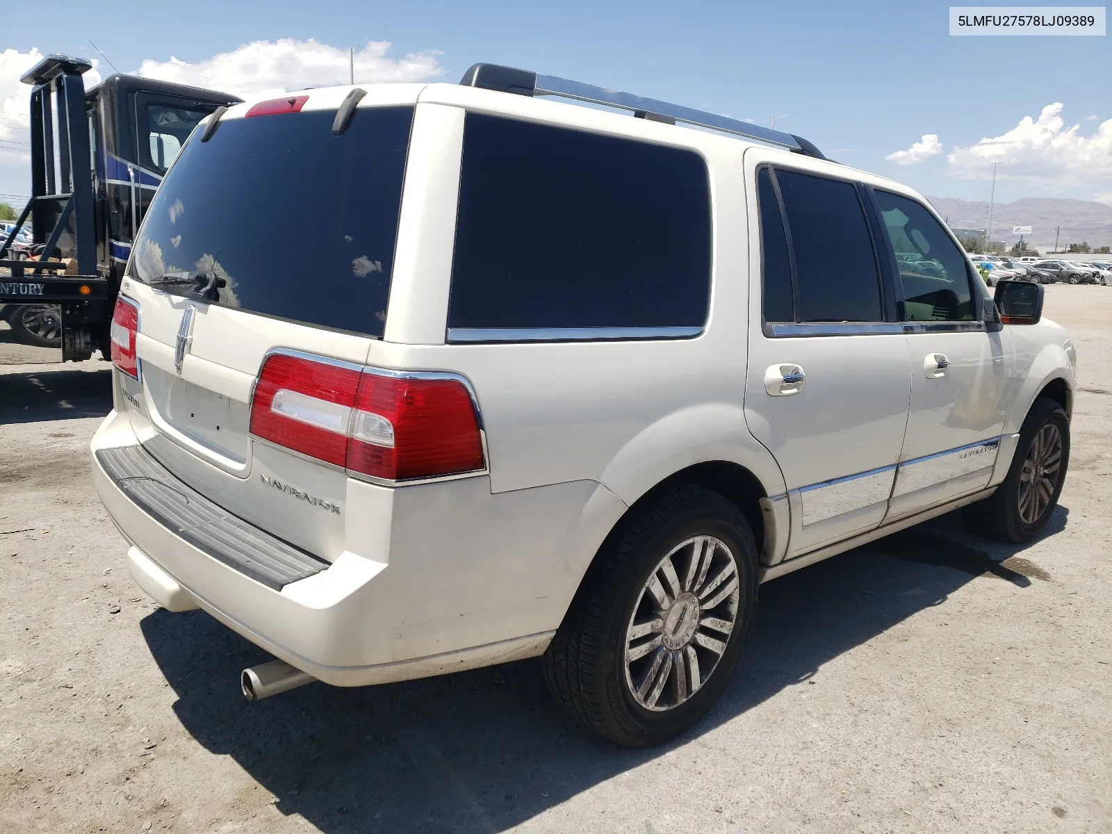 2008 Lincoln Navigator VIN: 5LMFU27578LJ09389 Lot: 60276474