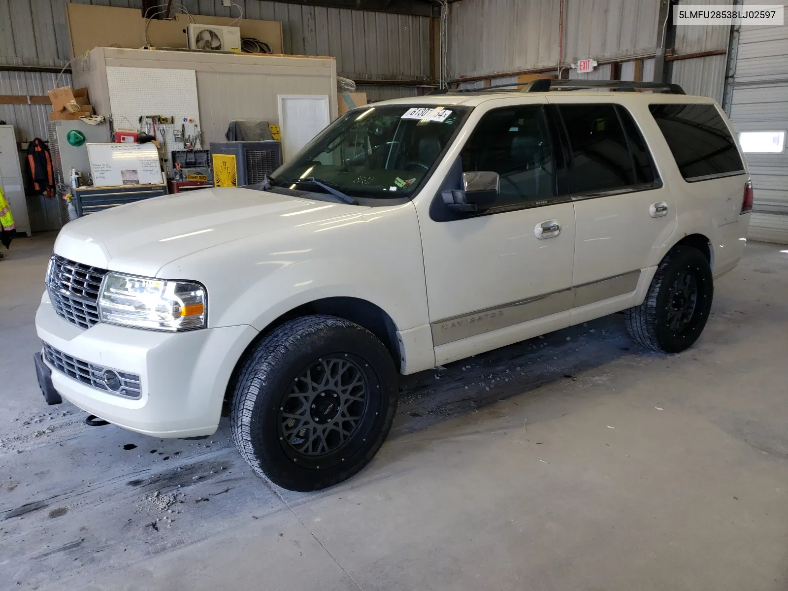 2008 Lincoln Navigator VIN: 5LMFU28538LJ02597 Lot: 61301854