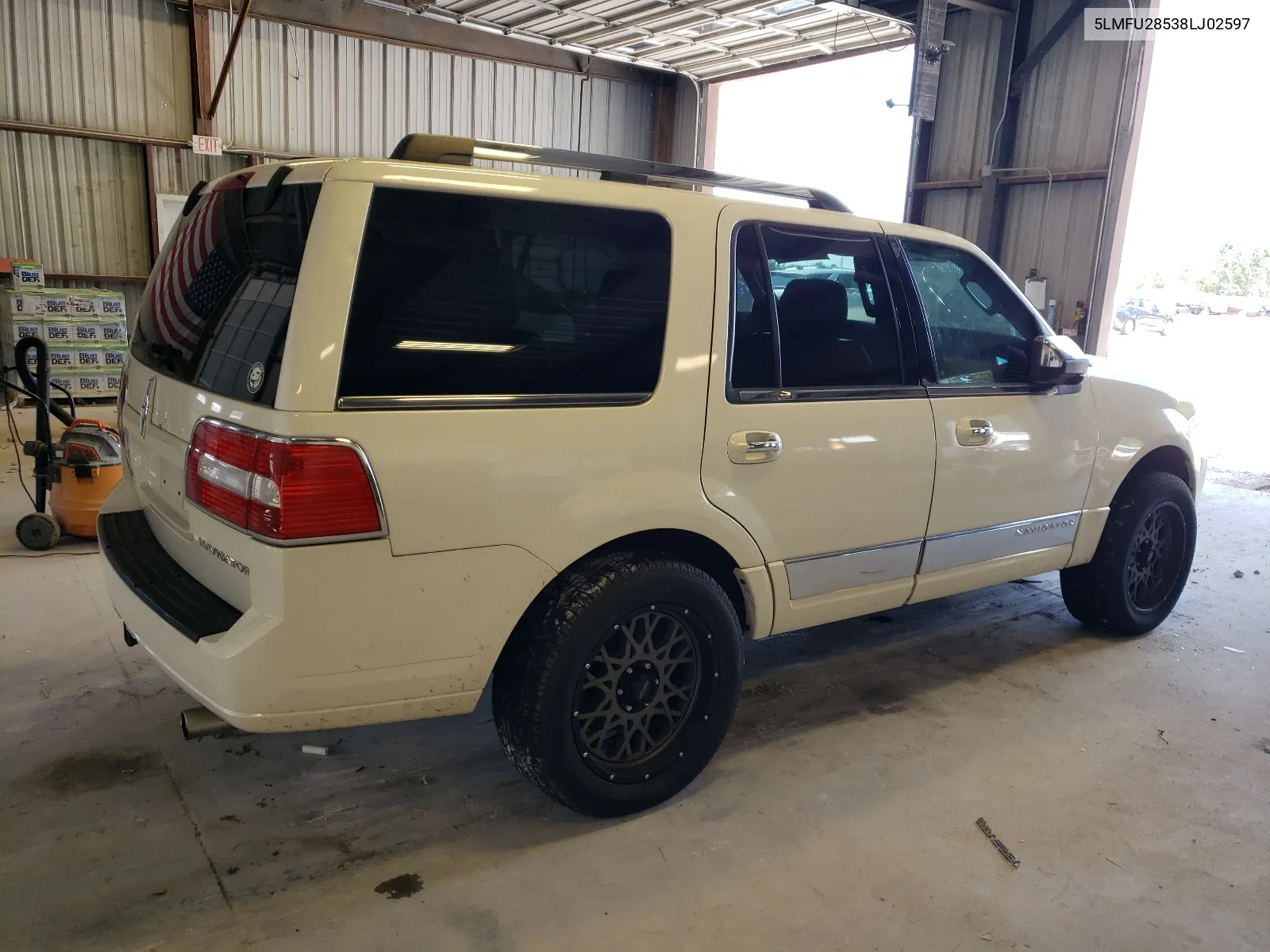 5LMFU28538LJ02597 2008 Lincoln Navigator