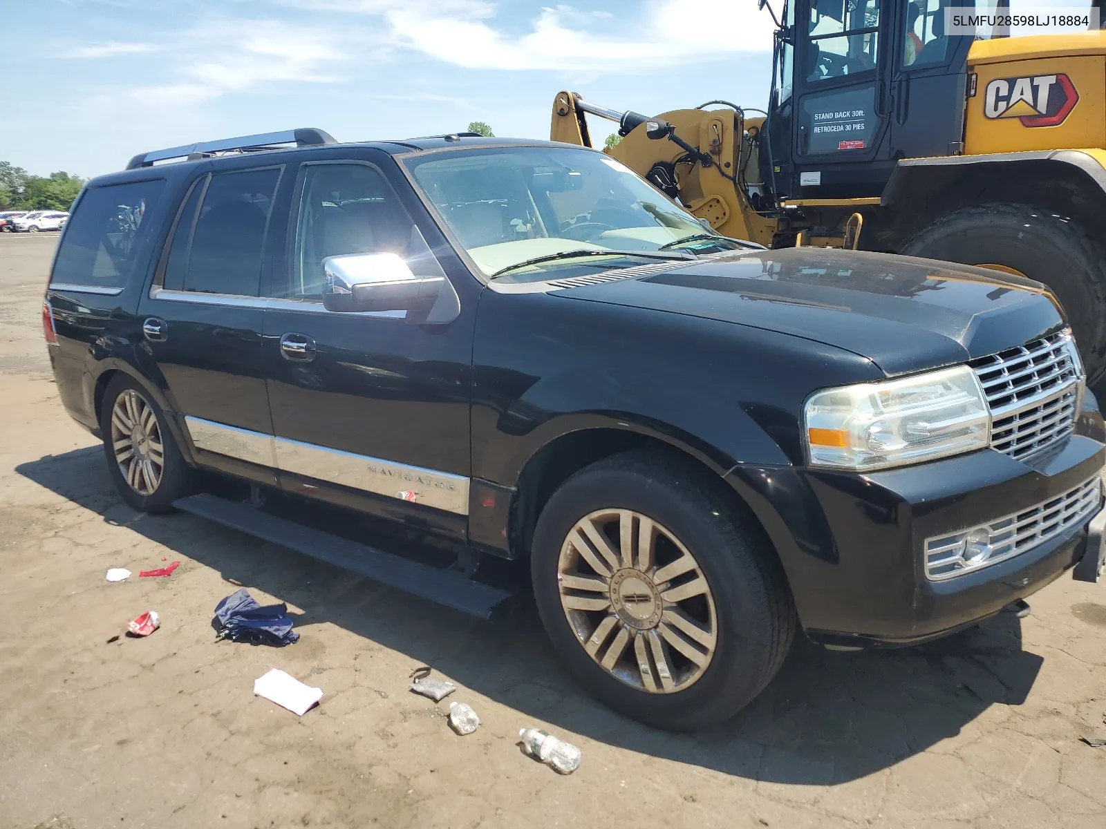 2008 Lincoln Navigator VIN: 5LMFU28598LJ18884 Lot: 61685124