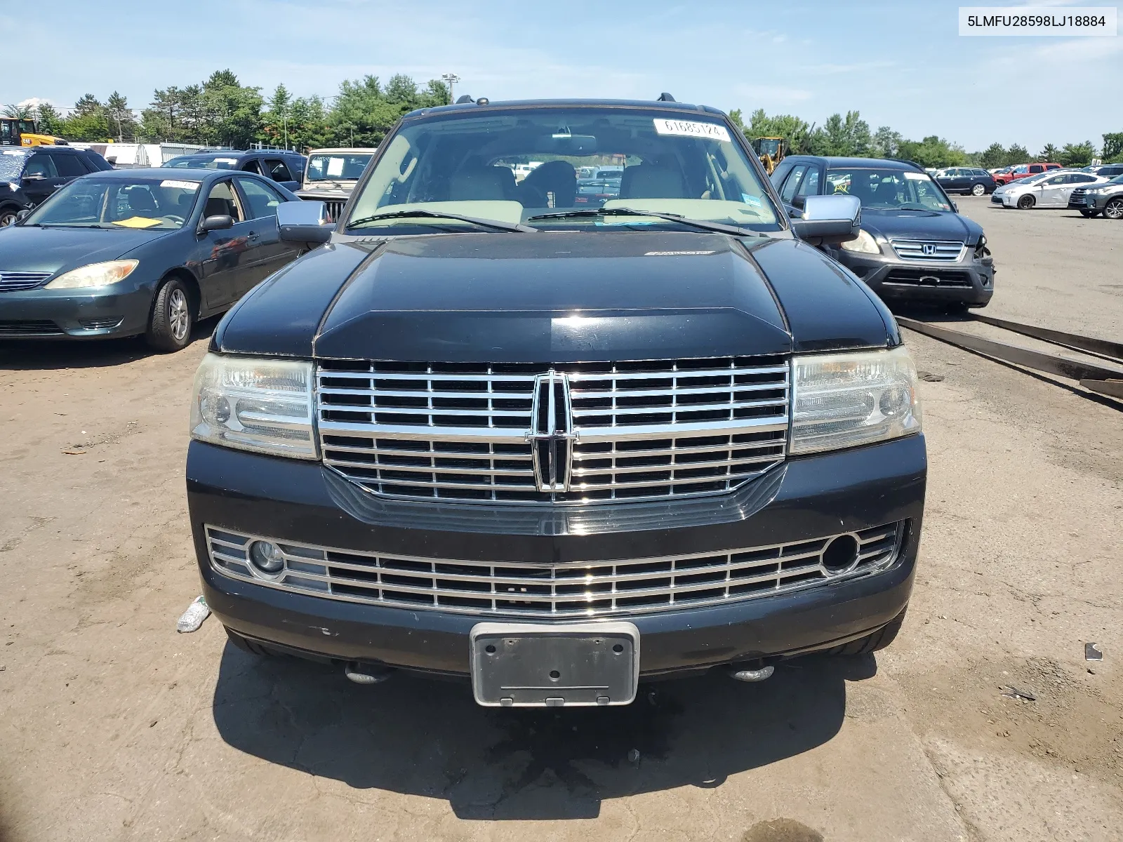 2008 Lincoln Navigator VIN: 5LMFU28598LJ18884 Lot: 61685124