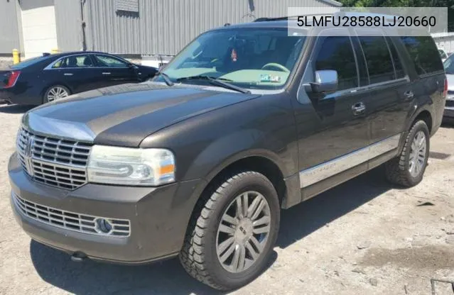 5LMFU28588LJ20660 2008 Lincoln Navigator