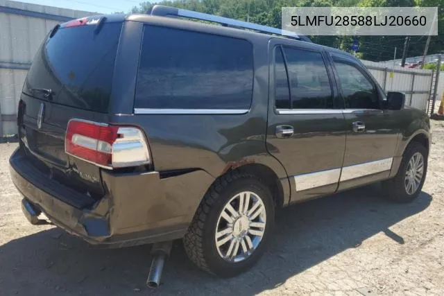 5LMFU28588LJ20660 2008 Lincoln Navigator