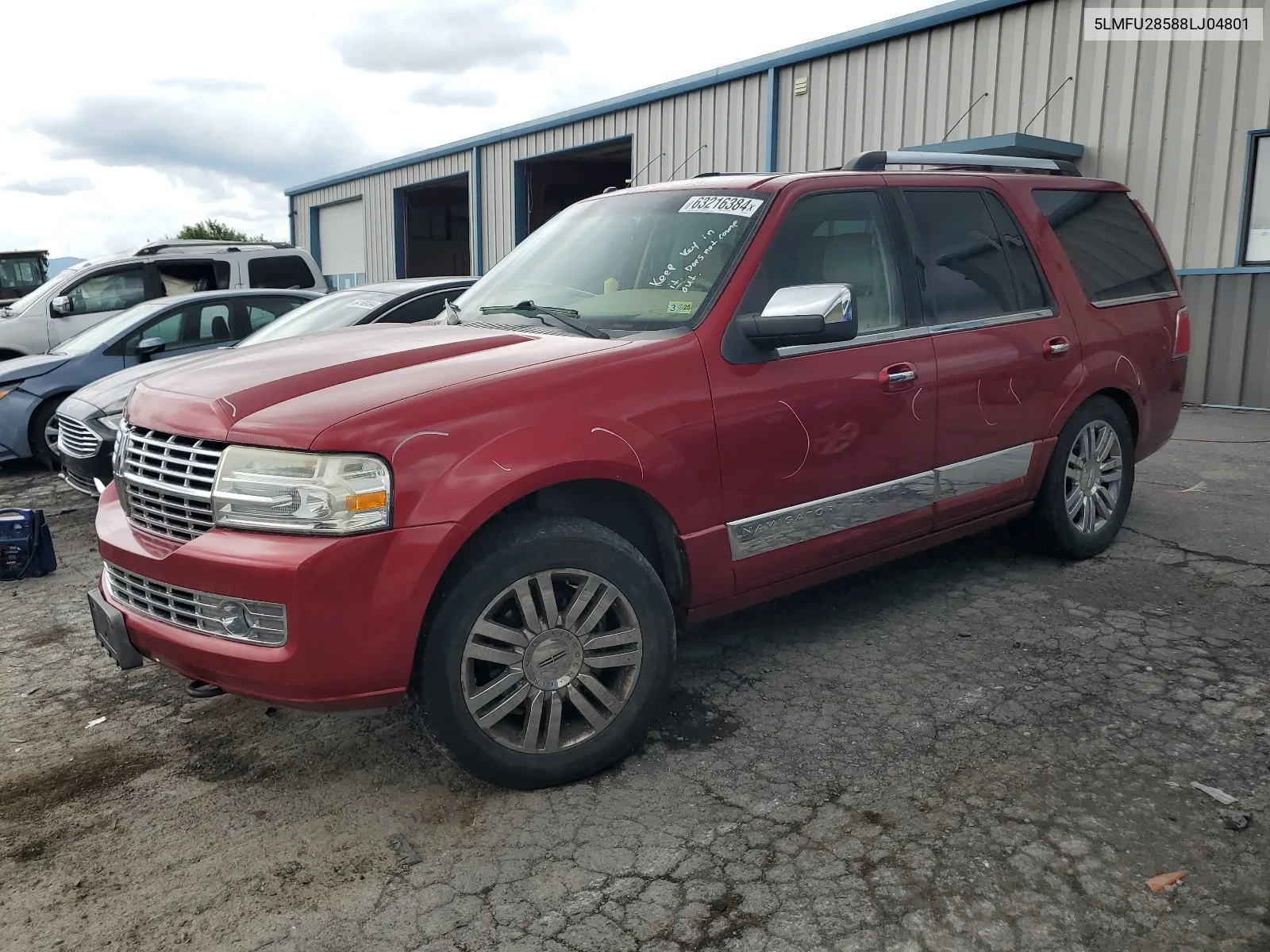 5LMFU28588LJ04801 2008 Lincoln Navigator