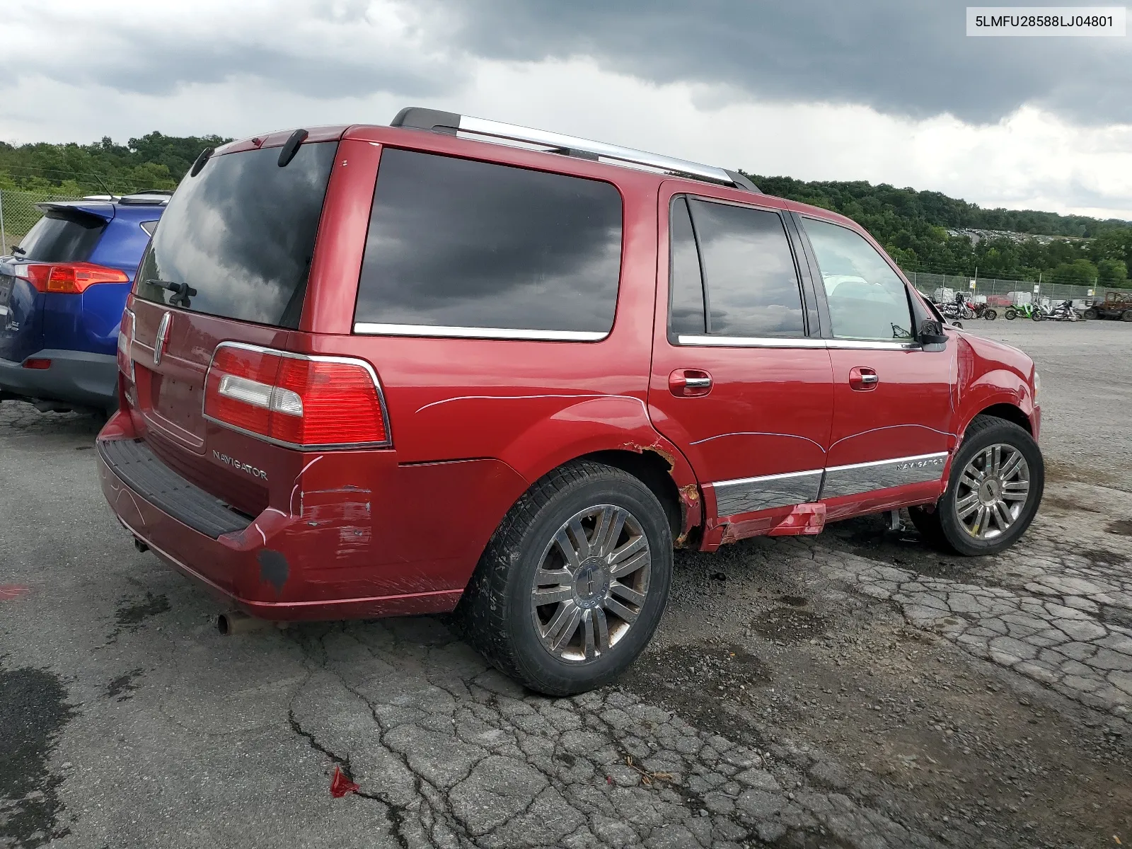 5LMFU28588LJ04801 2008 Lincoln Navigator