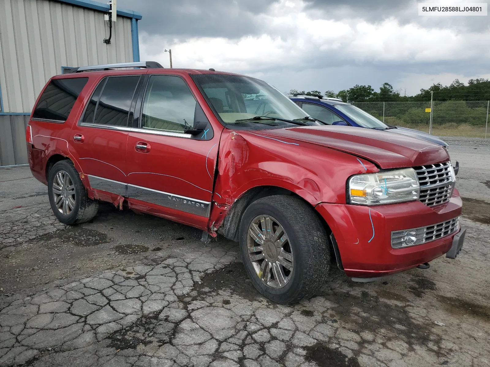 5LMFU28588LJ04801 2008 Lincoln Navigator