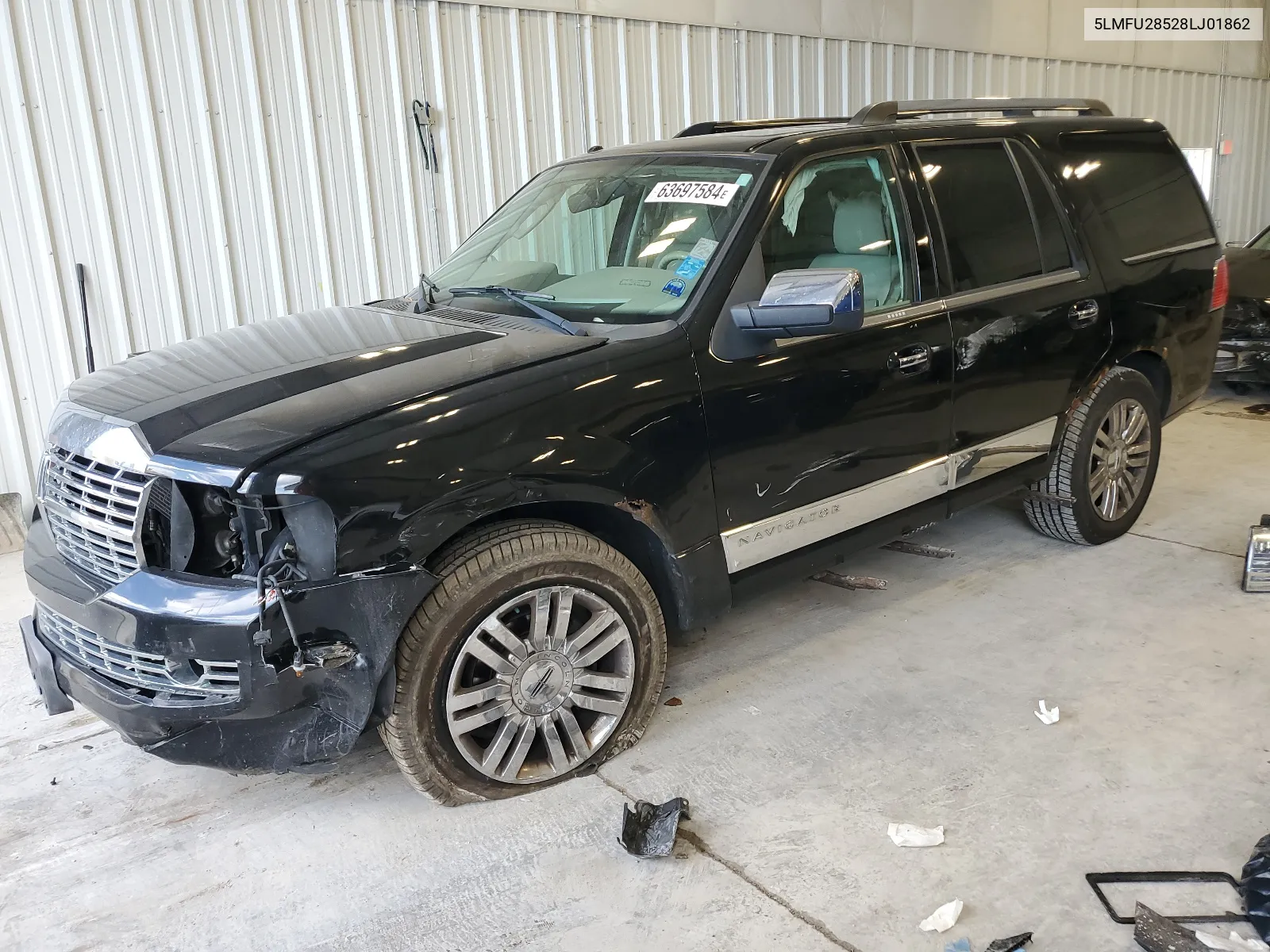 2008 Lincoln Navigator VIN: 5LMFU28528LJ01862 Lot: 63697584