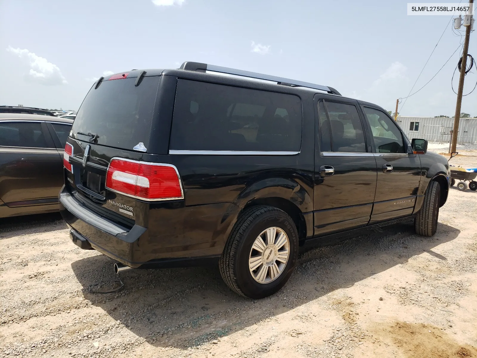 2008 Lincoln Navigator L VIN: 5LMFL27558LJ14657 Lot: 65523094