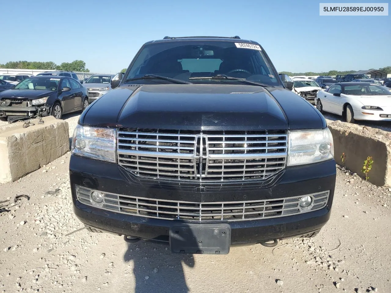 2009 Lincoln Navigator VIN: 5LMFU28589EJ00950 Lot: 58246724