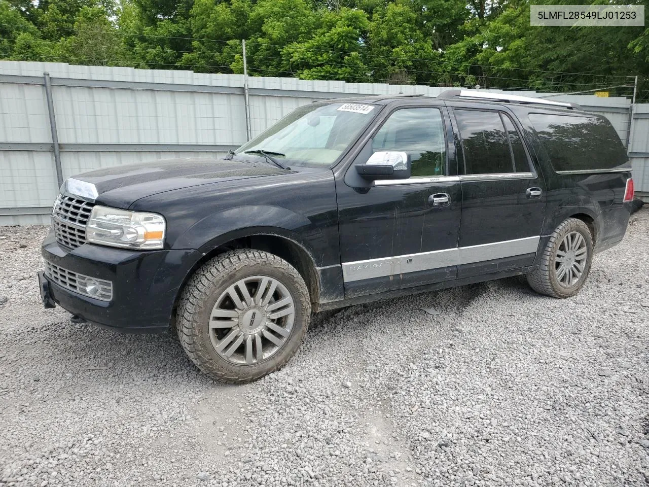 2009 Lincoln Navigator L VIN: 5LMFL28549LJ01253 Lot: 58503514