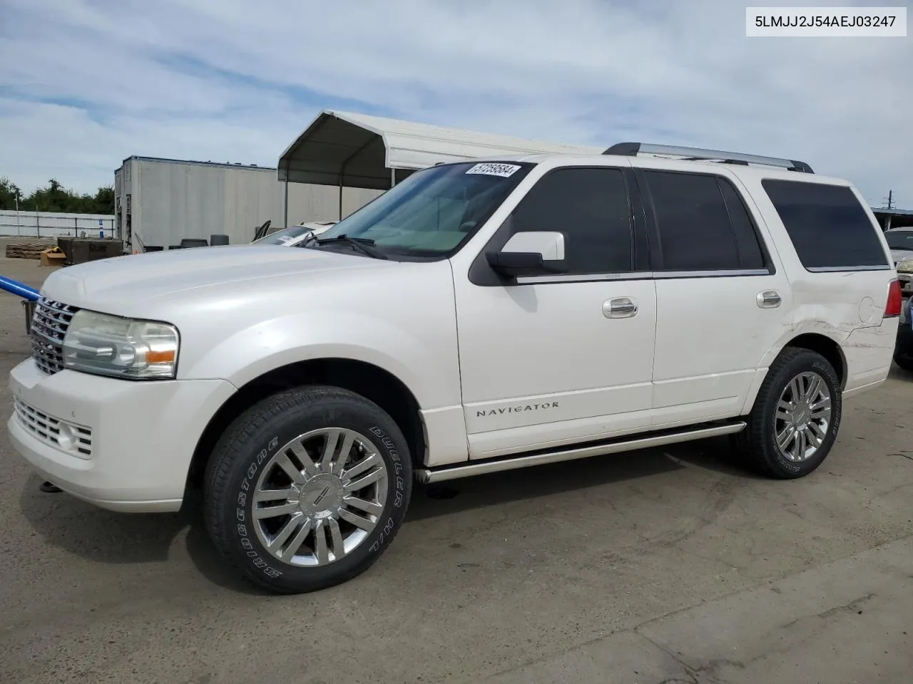 2010 Lincoln Navigator VIN: 5LMJJ2J54AEJ03247 Lot: 57259584