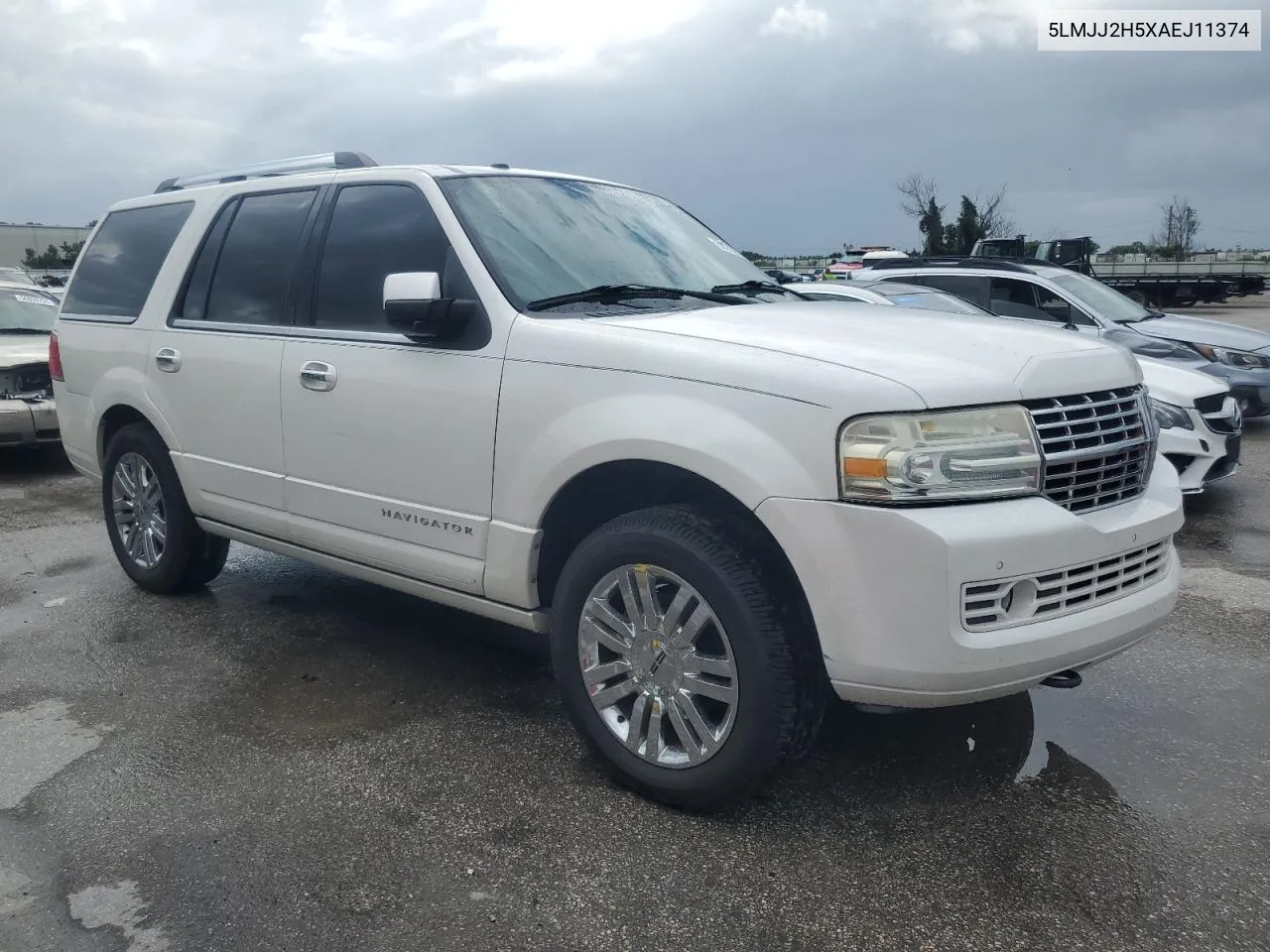 2010 Lincoln Navigator VIN: 5LMJJ2H5XAEJ11374 Lot: 59262574