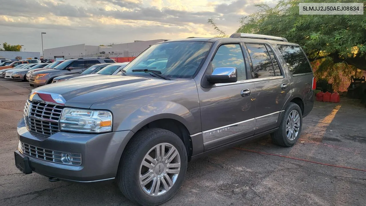 2010 Lincoln Navigator VIN: 5LMJJ2J50AEJ08834 Lot: 72676304