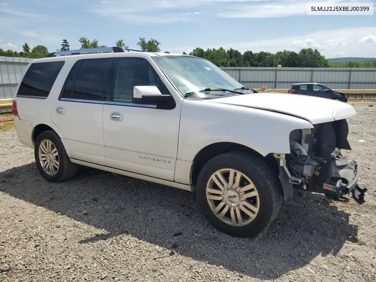 2011 Lincoln Navigator VIN: 5LMJJ2J5XBEJ00399 Lot: 59414204