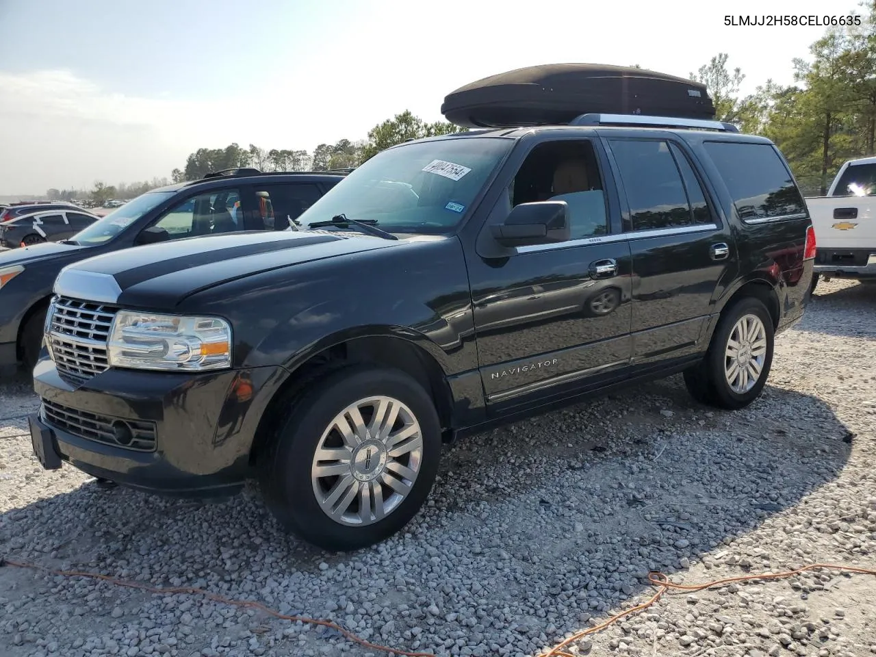 2012 Lincoln Navigator VIN: 5LMJJ2H58CEL06635 Lot: 40047554