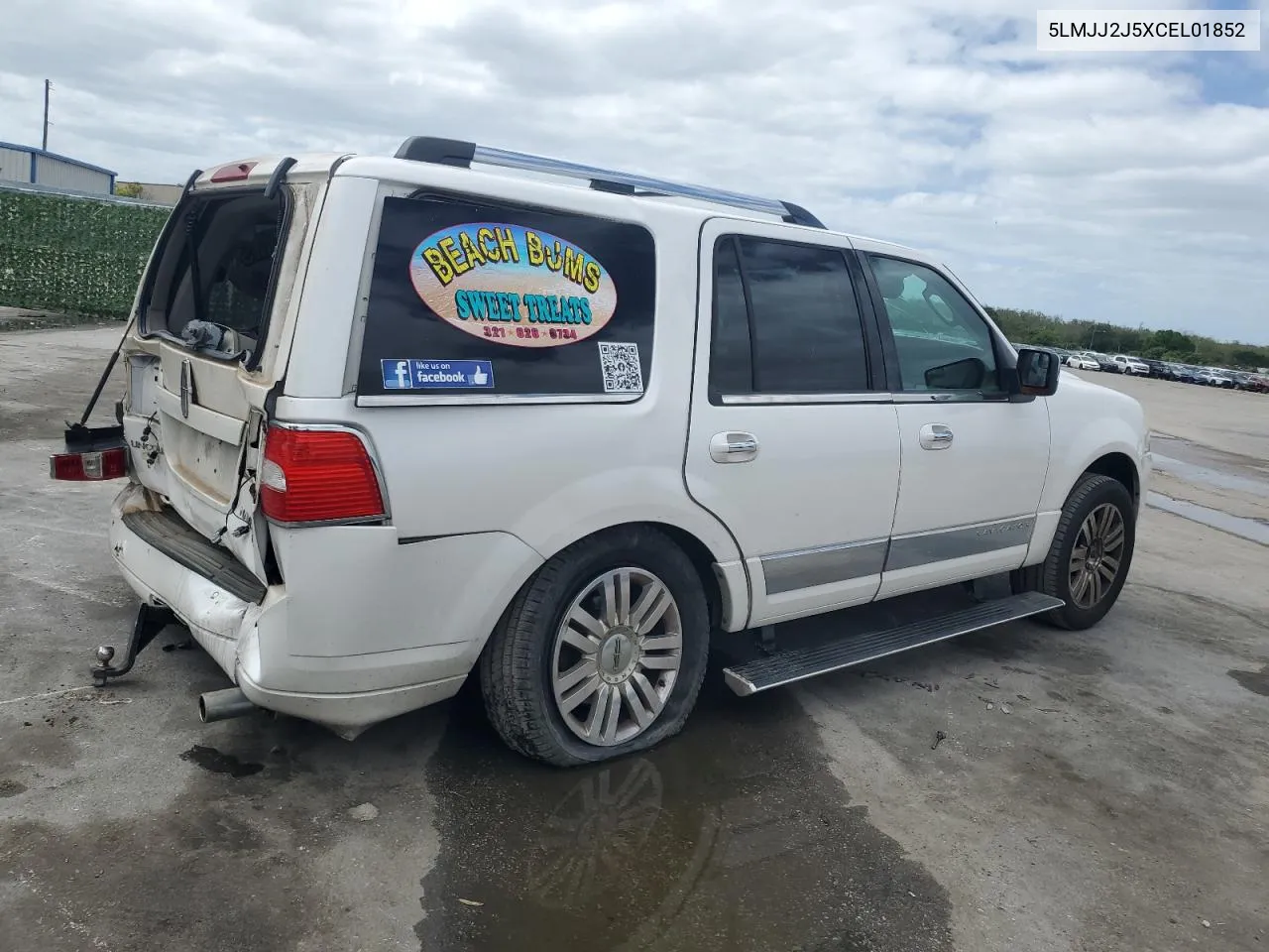 2012 Lincoln Navigator VIN: 5LMJJ2J5XCEL01852 Lot: 48140314