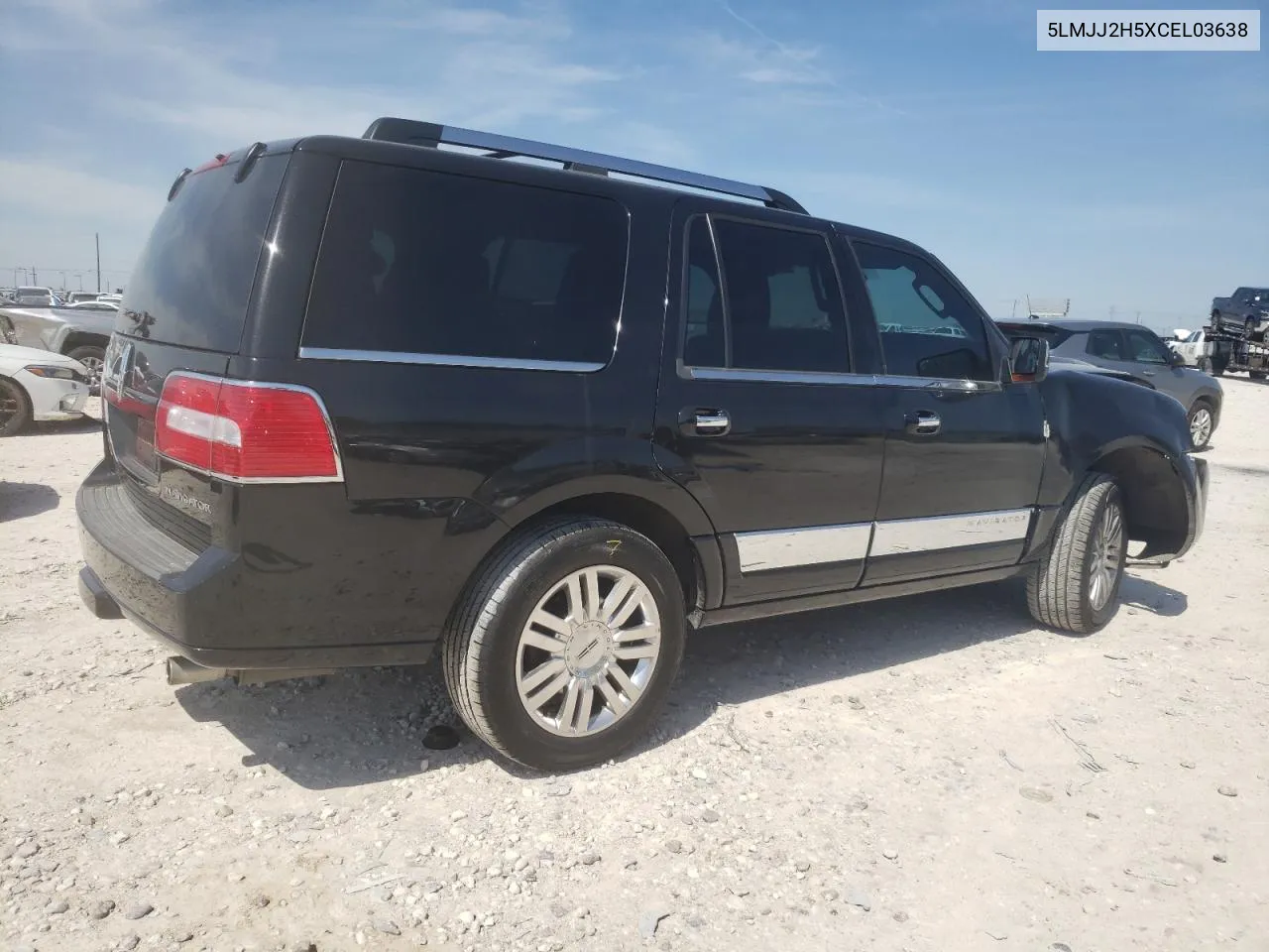 2012 Lincoln Navigator VIN: 5LMJJ2H5XCEL03638 Lot: 54955624