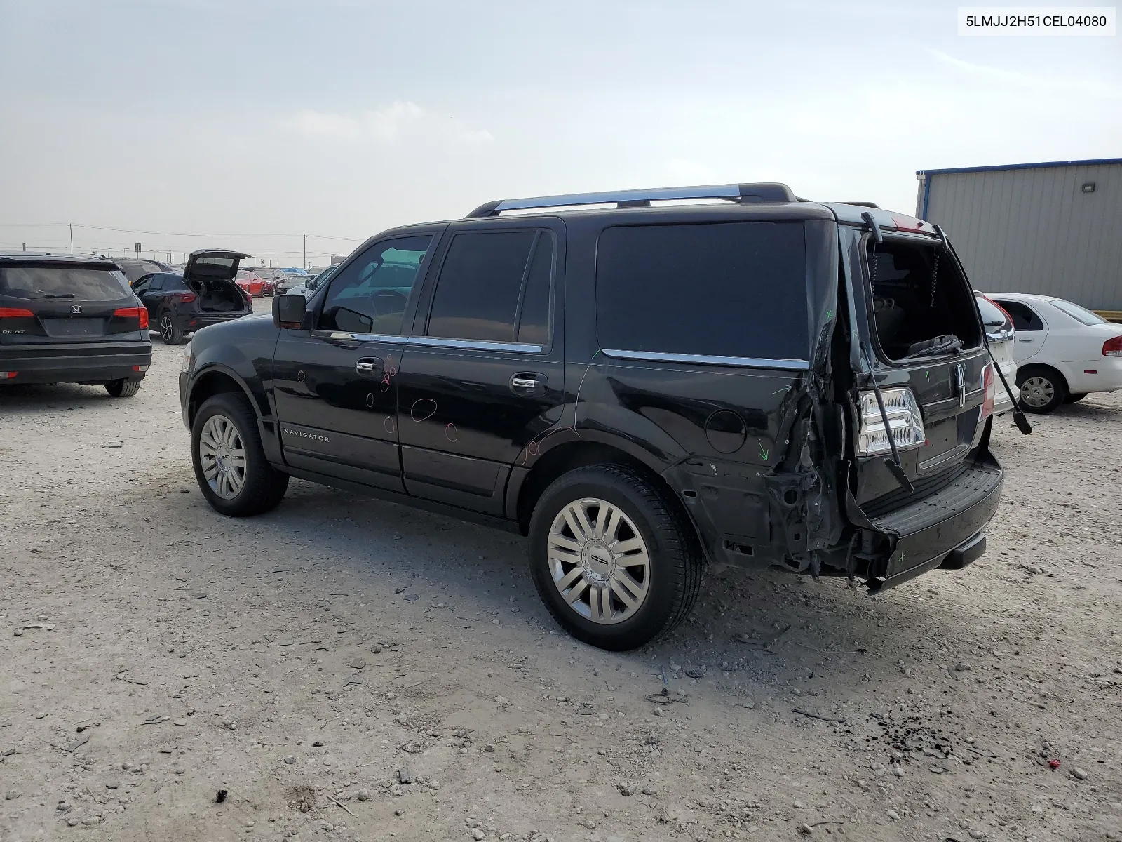 2012 Lincoln Navigator VIN: 5LMJJ2H51CEL04080 Lot: 57309044