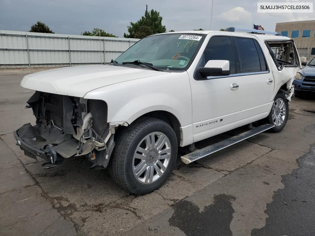 2012 Lincoln Navigator L VIN: 5LMJJ3H57CEL03506 Lot: 58772264