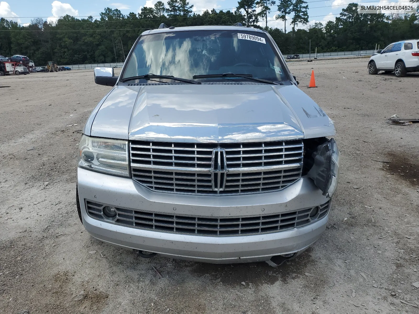 2012 Lincoln Navigator VIN: 5LMJJ2H54CEL04526 Lot: 59789094