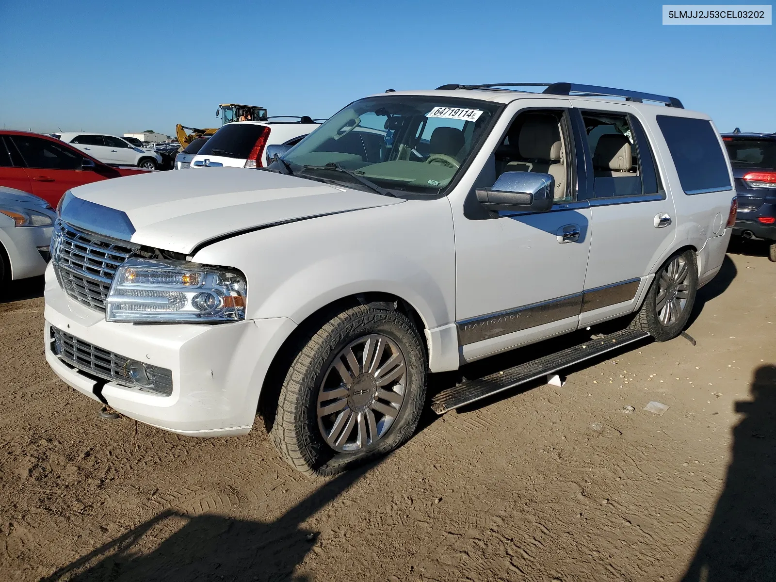 2012 Lincoln Navigator VIN: 5LMJJ2J53CEL03202 Lot: 64719114