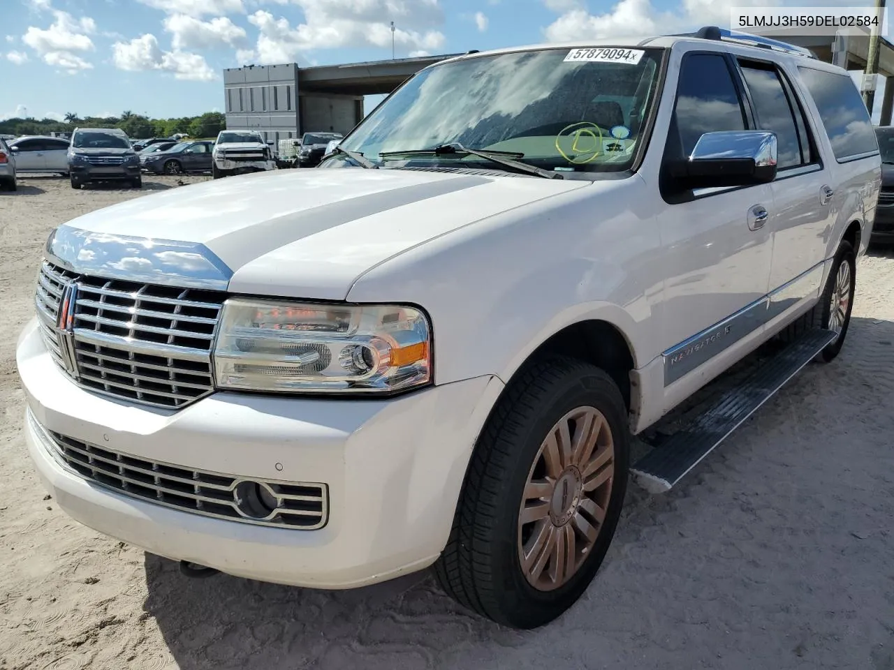 2013 Lincoln Navigator L VIN: 5LMJJ3H59DEL02584 Lot: 57879094