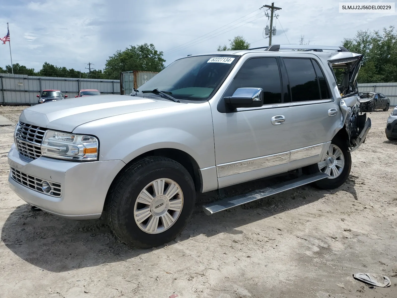 2013 Lincoln Navigator VIN: 5LMJJ2J56DEL00229 Lot: 62227134