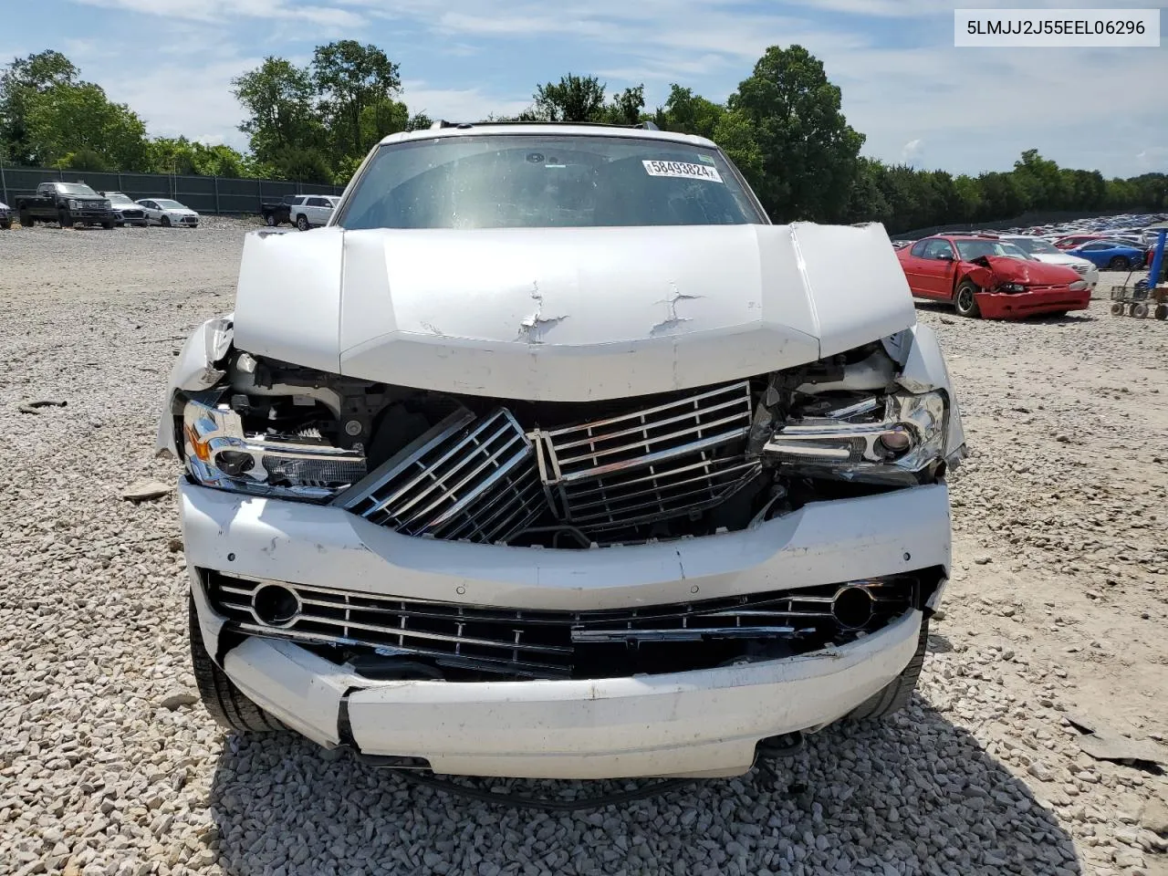 2014 Lincoln Navigator VIN: 5LMJJ2J55EEL06296 Lot: 58493824