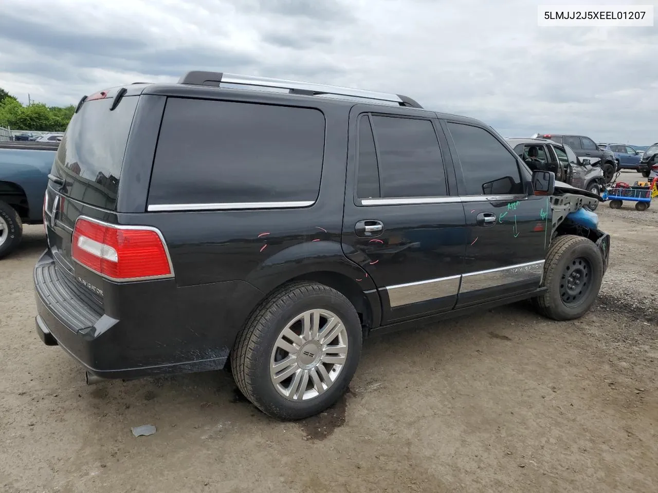 2014 Lincoln Navigator VIN: 5LMJJ2J5XEEL01207 Lot: 58506374