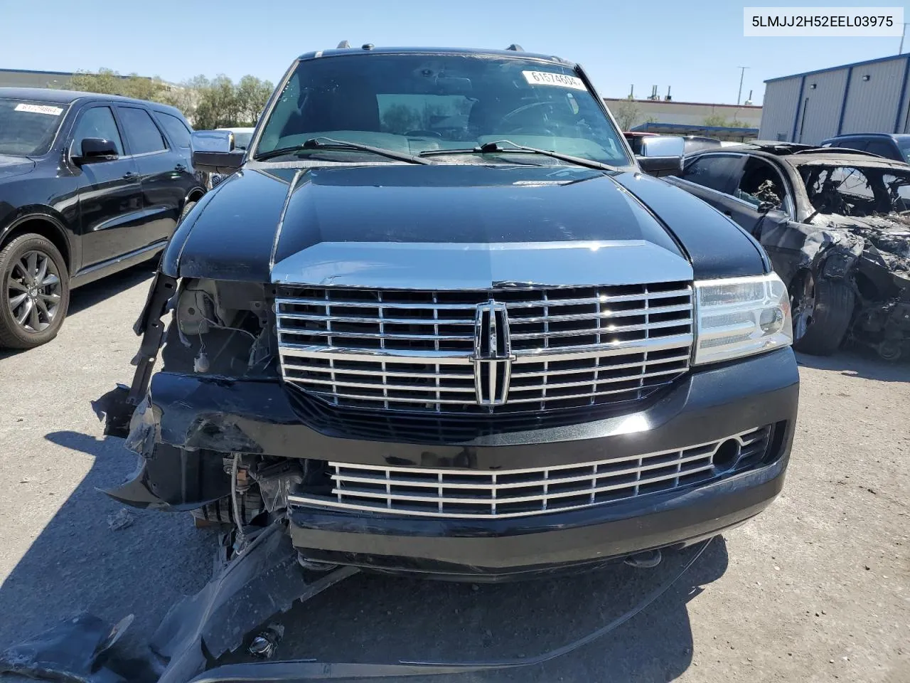 2014 Lincoln Navigator VIN: 5LMJJ2H52EEL03975 Lot: 61574604