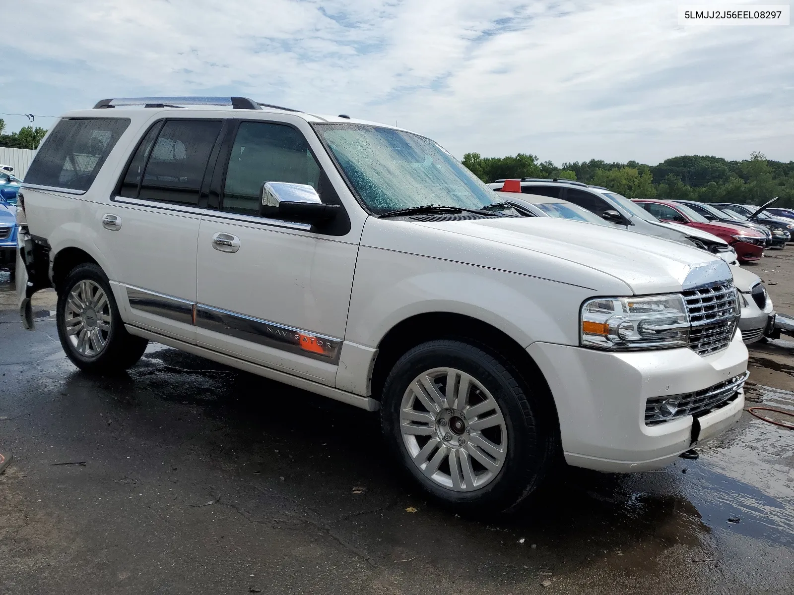 2014 Lincoln Navigator VIN: 5LMJJ2J56EEL08297 Lot: 62831254