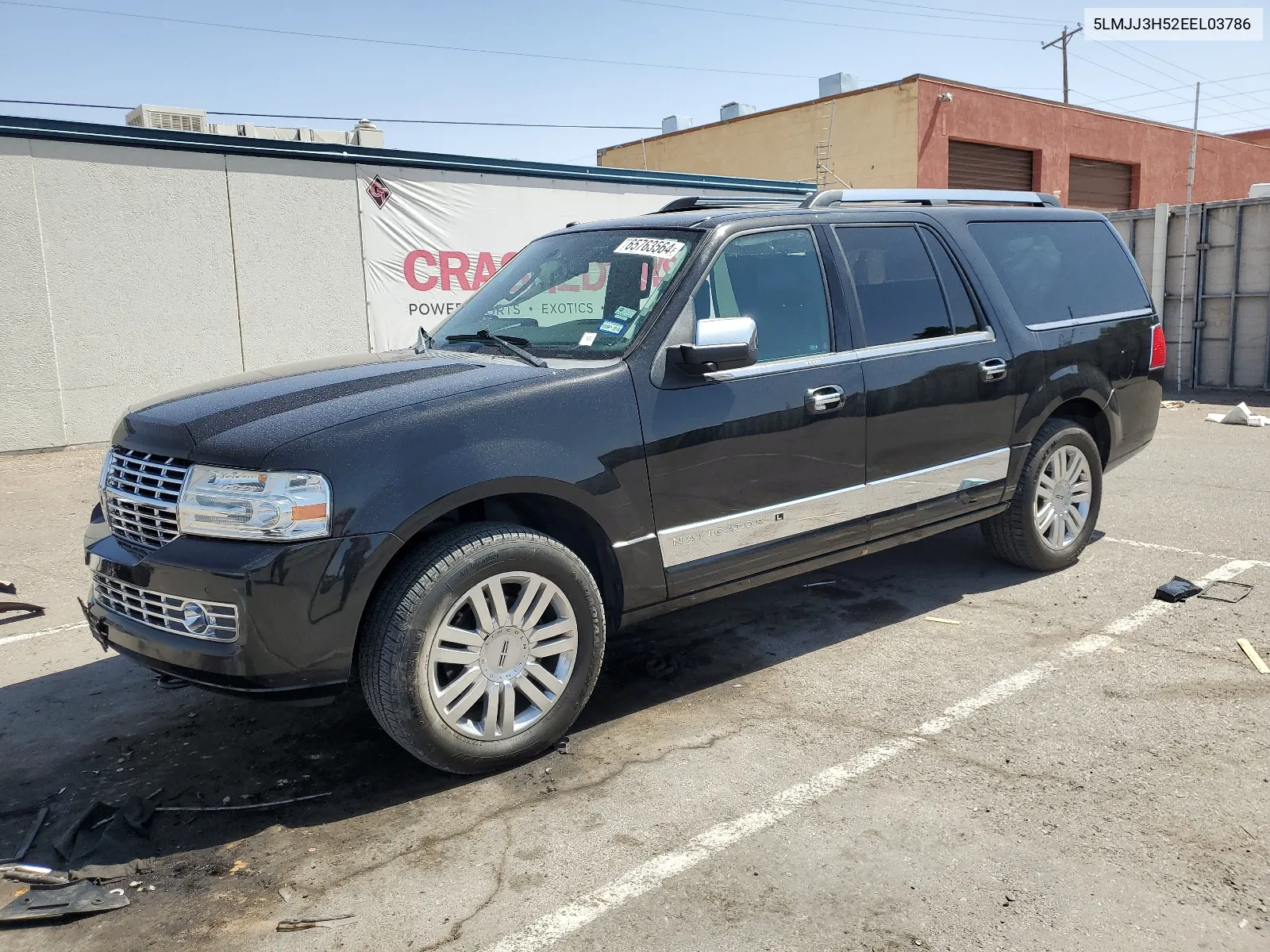 2014 Lincoln Navigator L VIN: 5LMJJ3H52EEL03786 Lot: 65763564